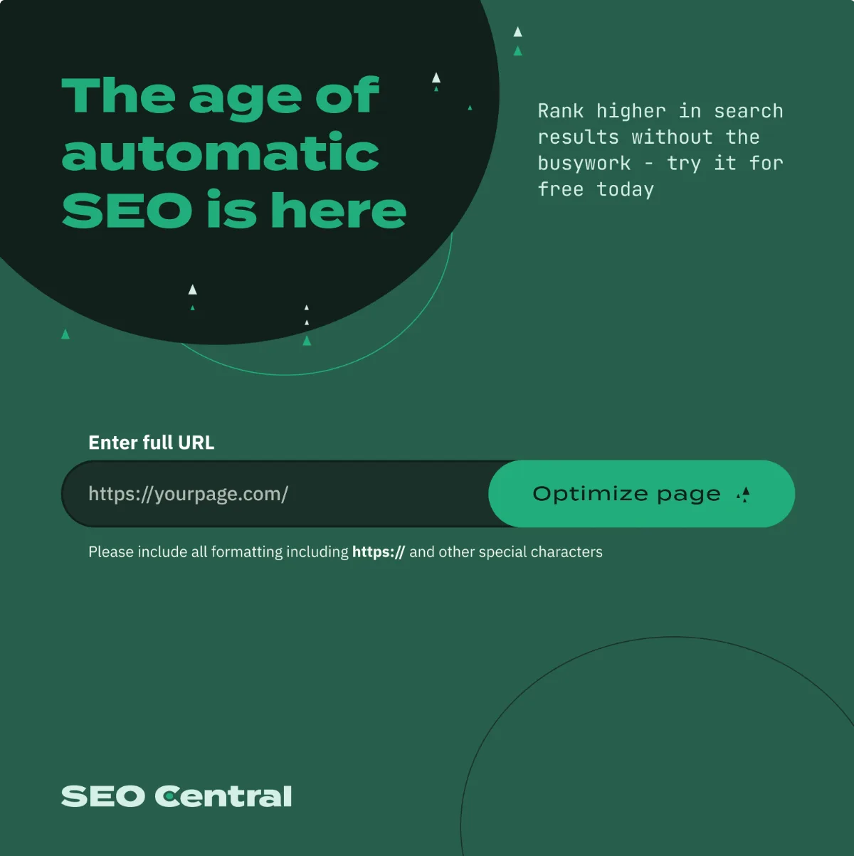 Preview of SEO Central