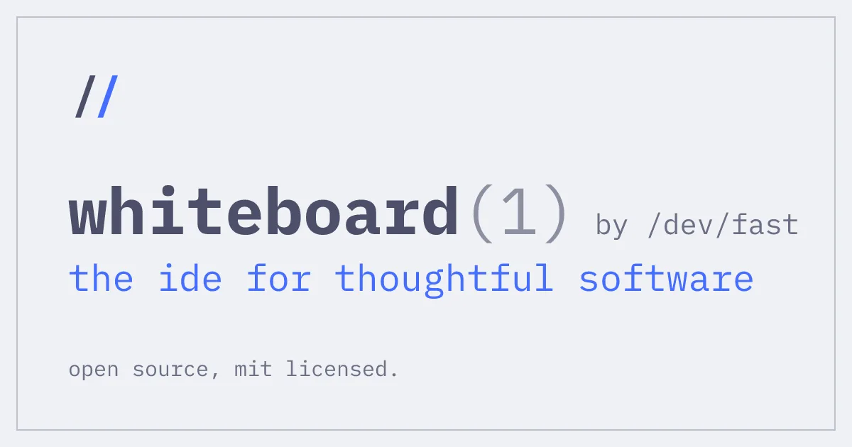 Preview of Whiteboard by /dev/fast
