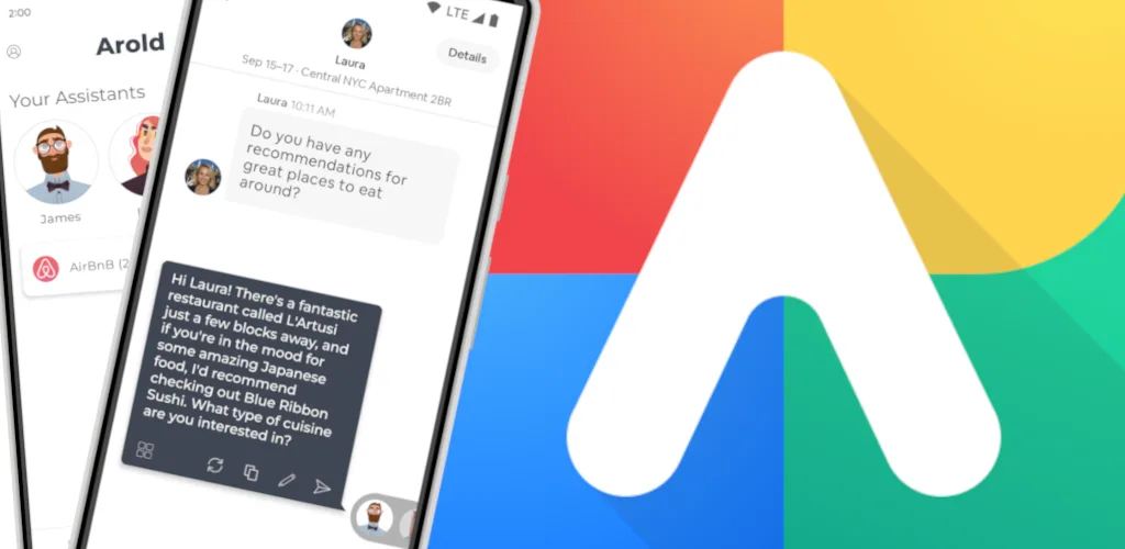 Preview of Arold AI Assistant for Airbnb