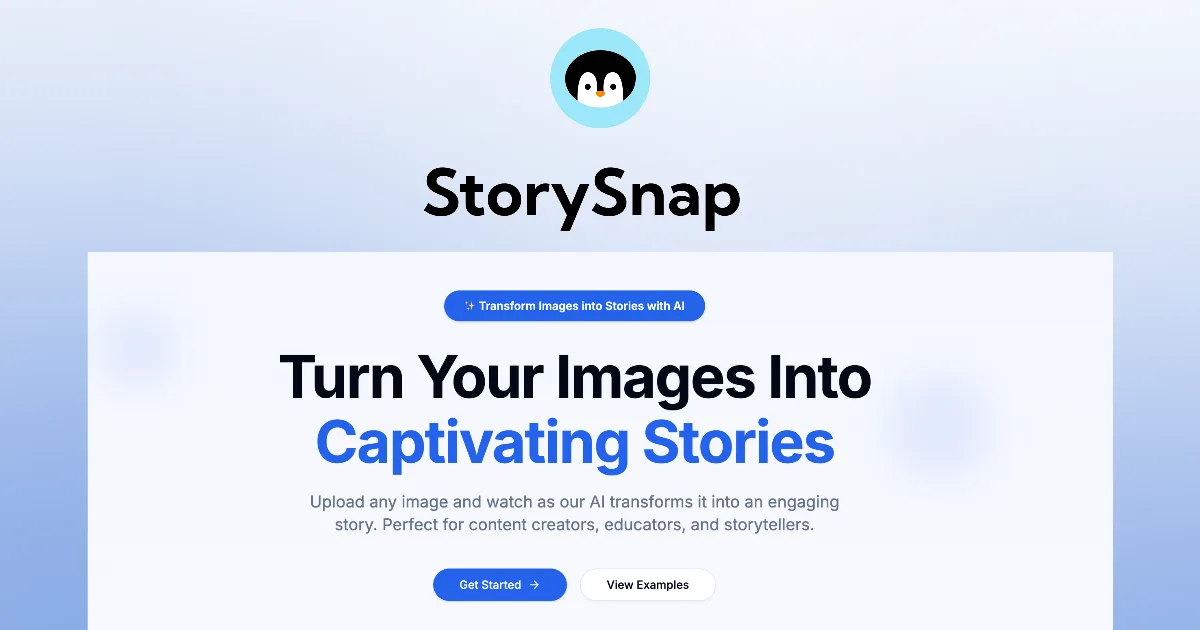 Preview of SnapStory