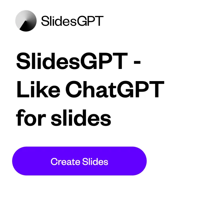 Preview of SlidesGPT.com