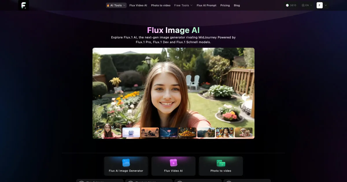 Preview of flux-ai.io