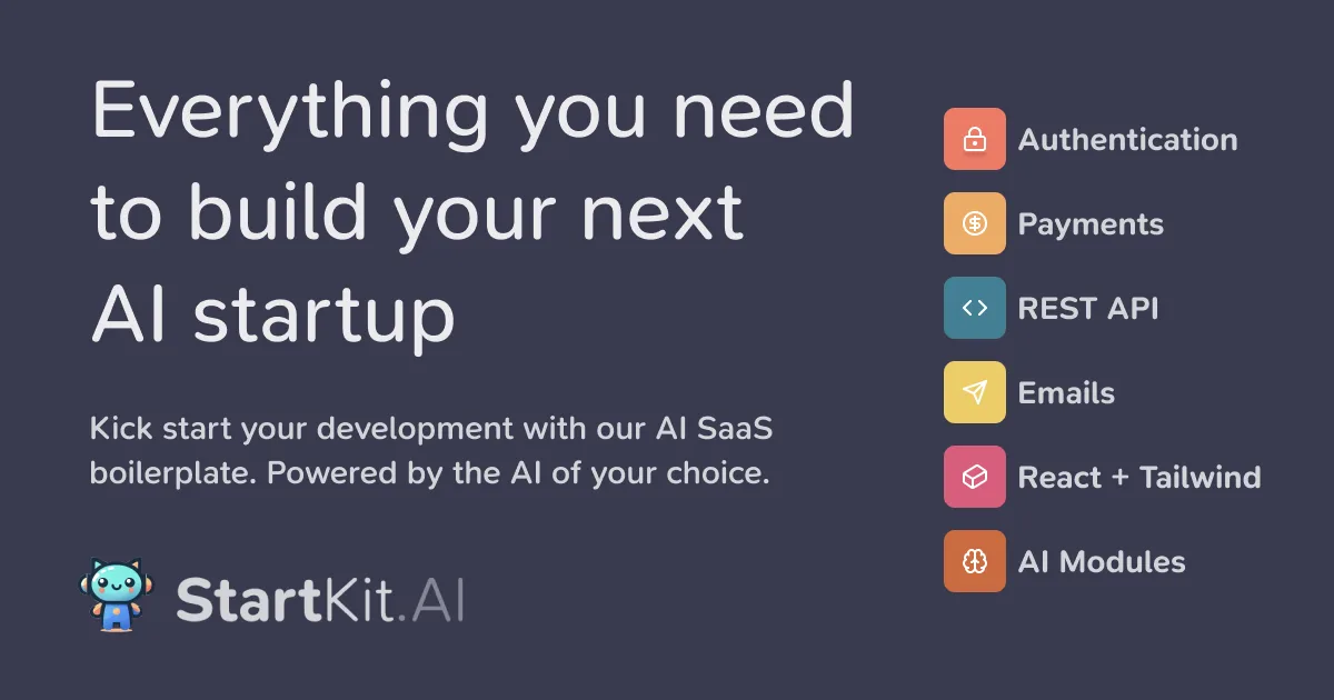 Preview of StartKit.AI
