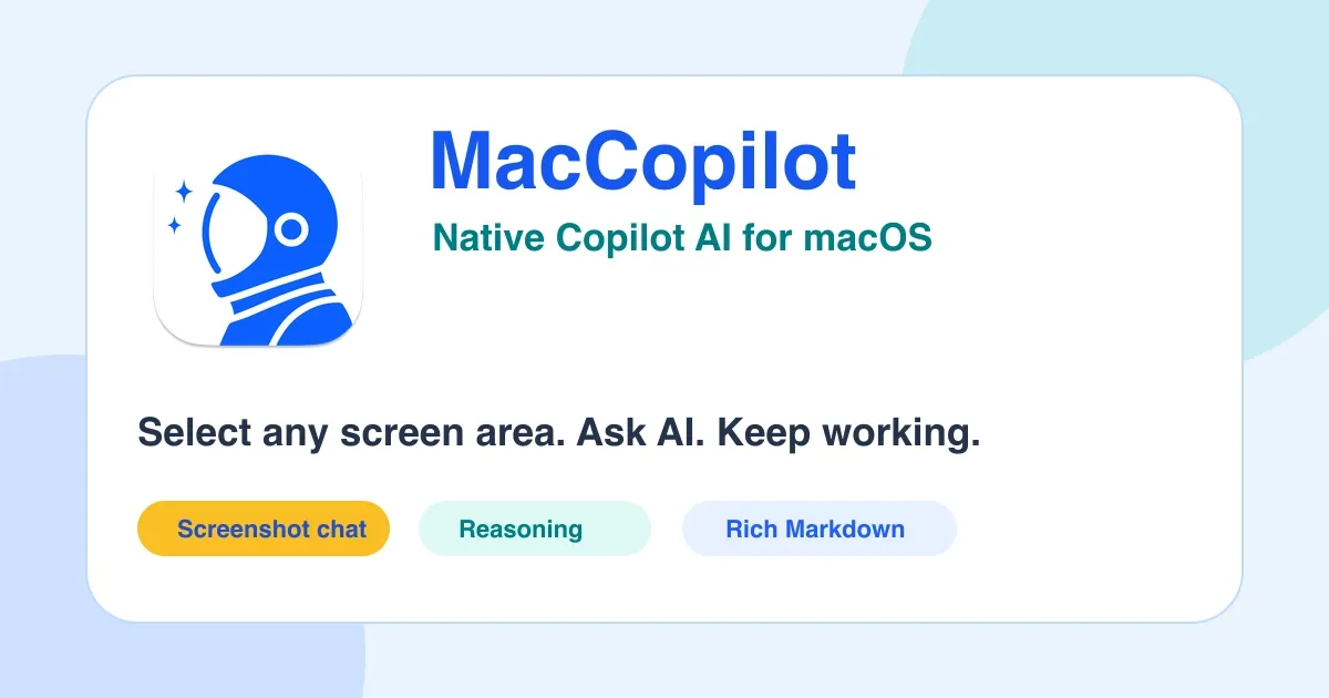 Preview of MacCopilot