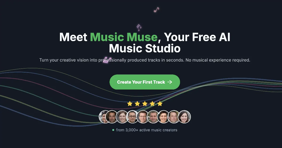 Preview of Music Muse AI