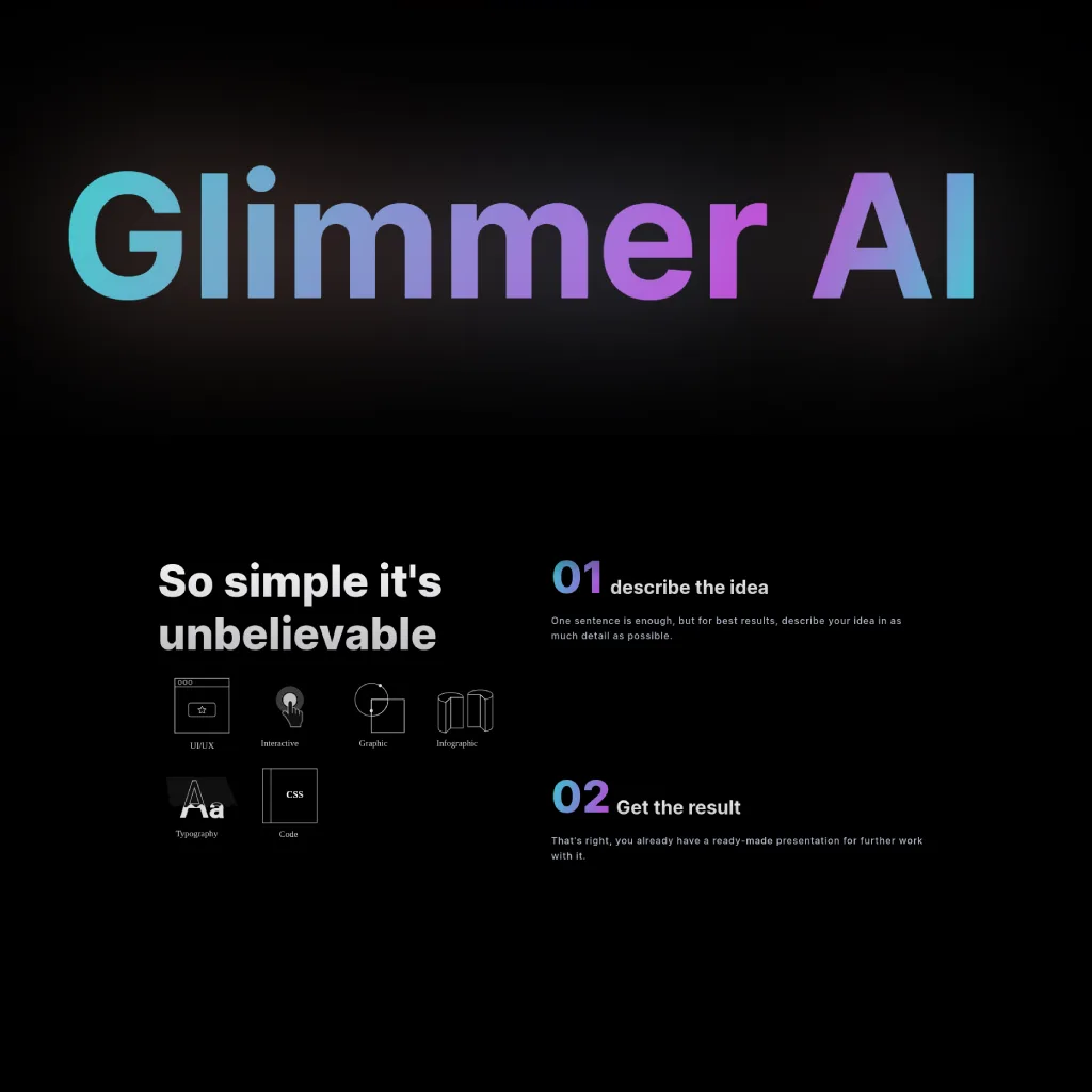 Preview of Glimmer AI