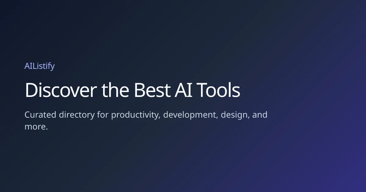 Preview of AIListify