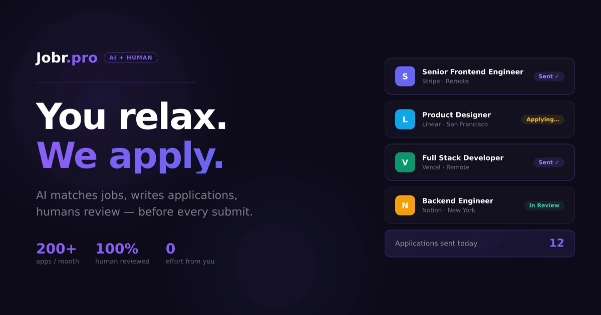 Preview of Automate your job search with AI