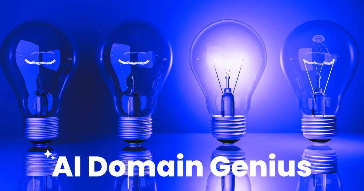 Preview of AI Domain Genius