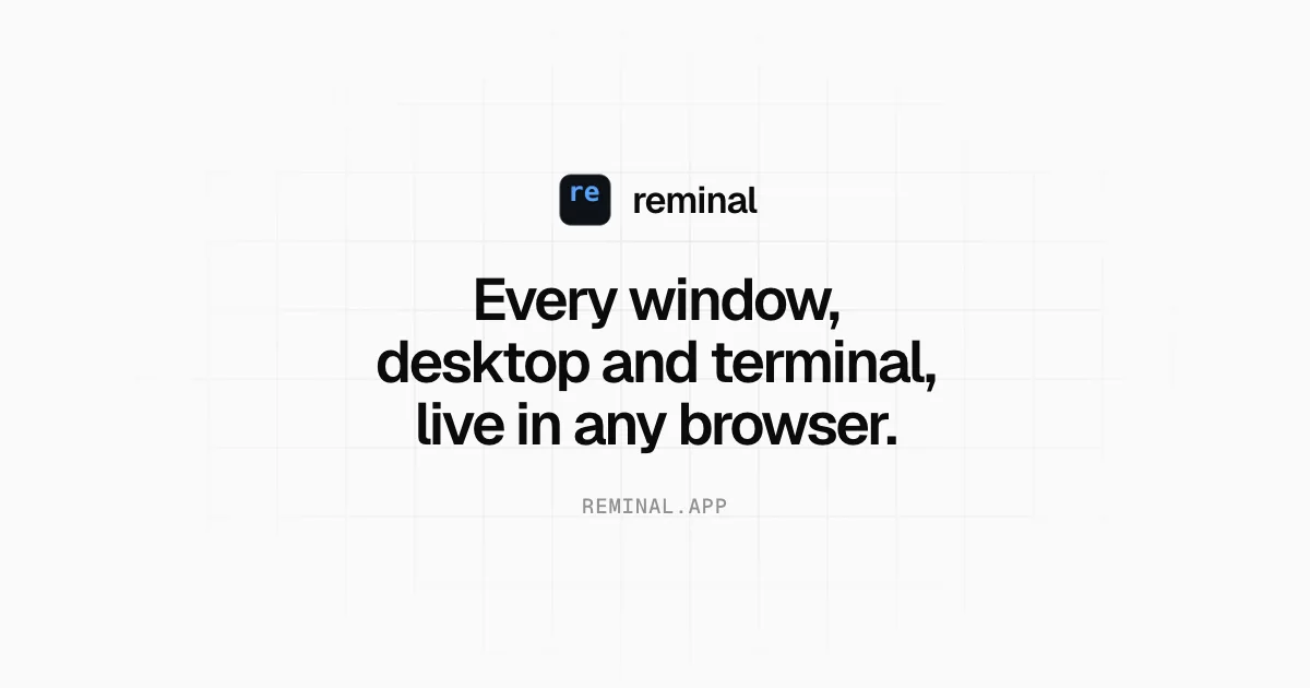 Preview of reminal