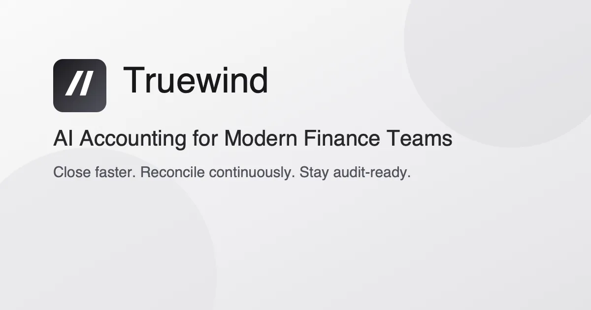 Preview of Truewind