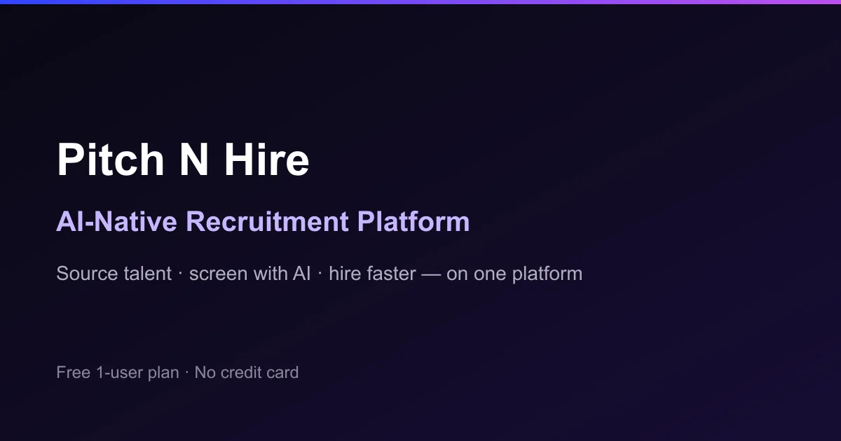 Preview of Pitch N Hire