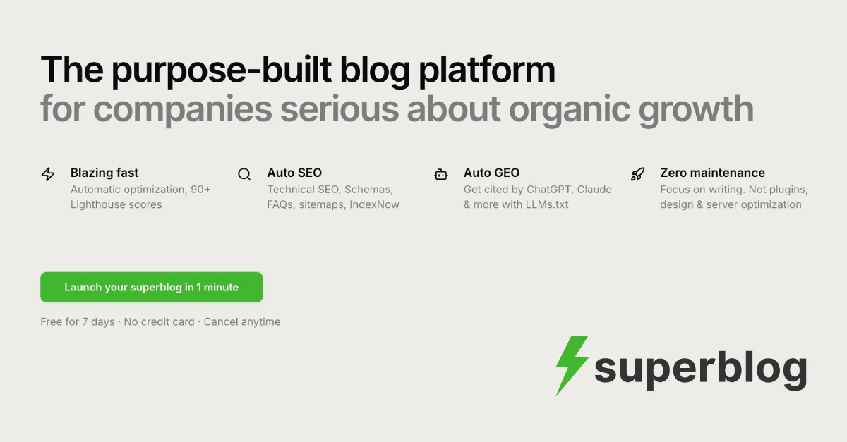 Preview of Superblog