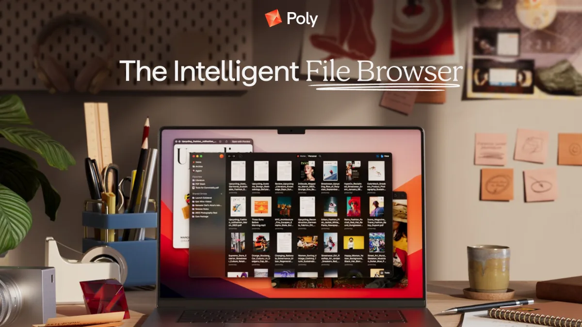 Preview of Poly: The Intelligent Cloud File Browser