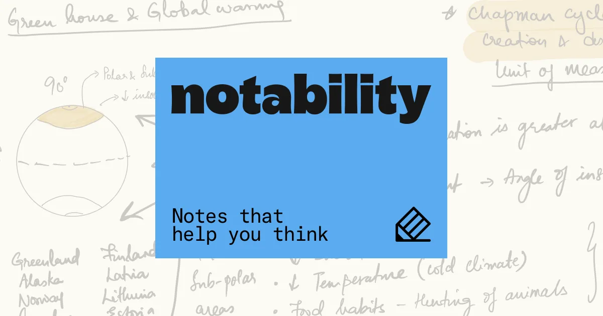 Preview of Notability