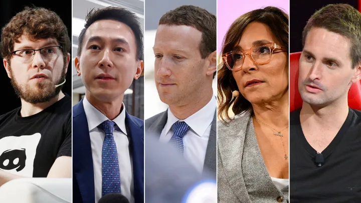 Image for: Mark Zuckerberg apologizes to families over social media harms in contentious Senate hearing