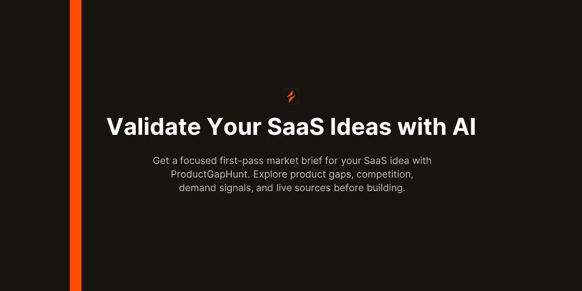 Preview of SaaS Idea Validation Tool