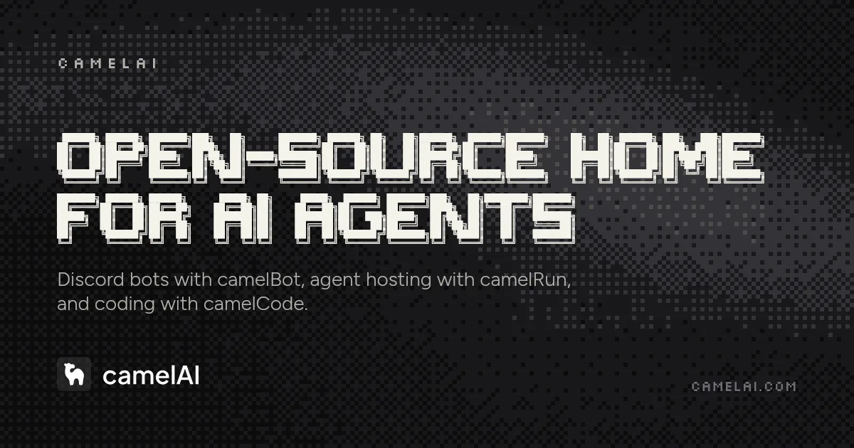 Preview of camelAI