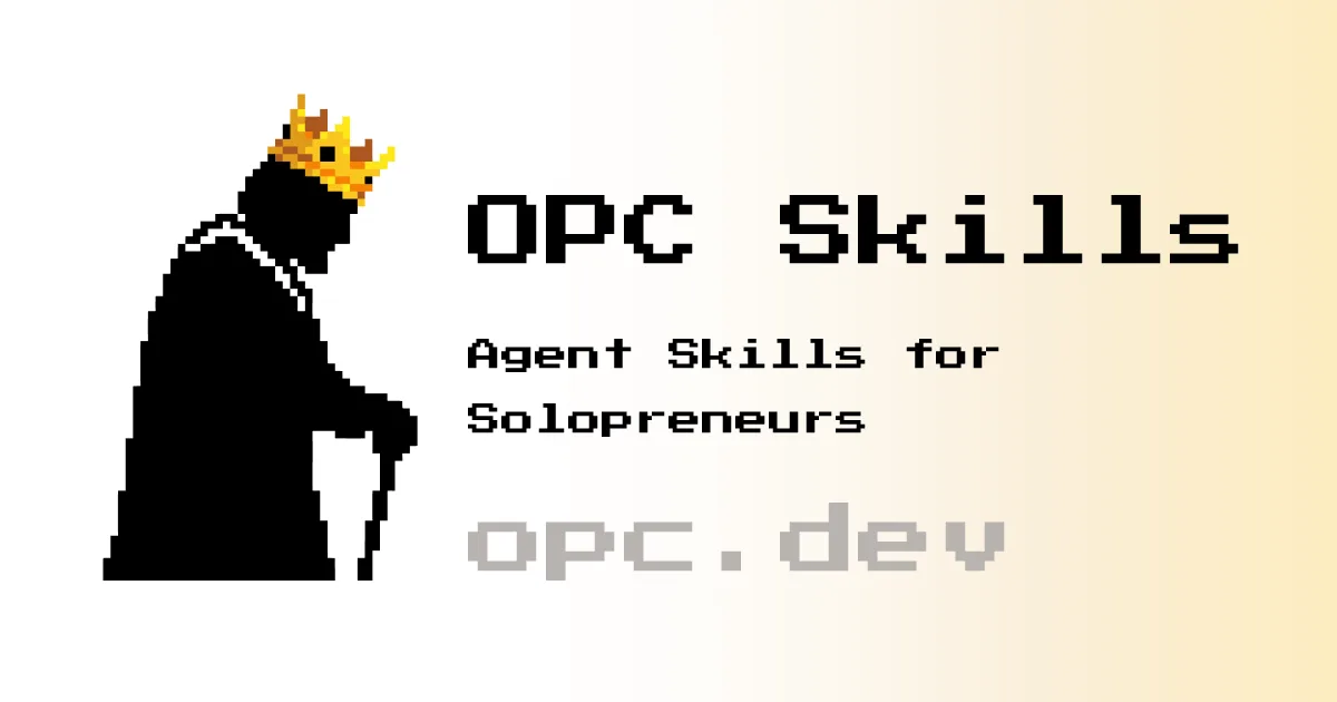 Preview of OPC Skills