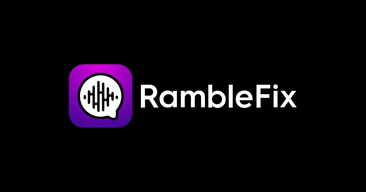 Preview of RambleFix