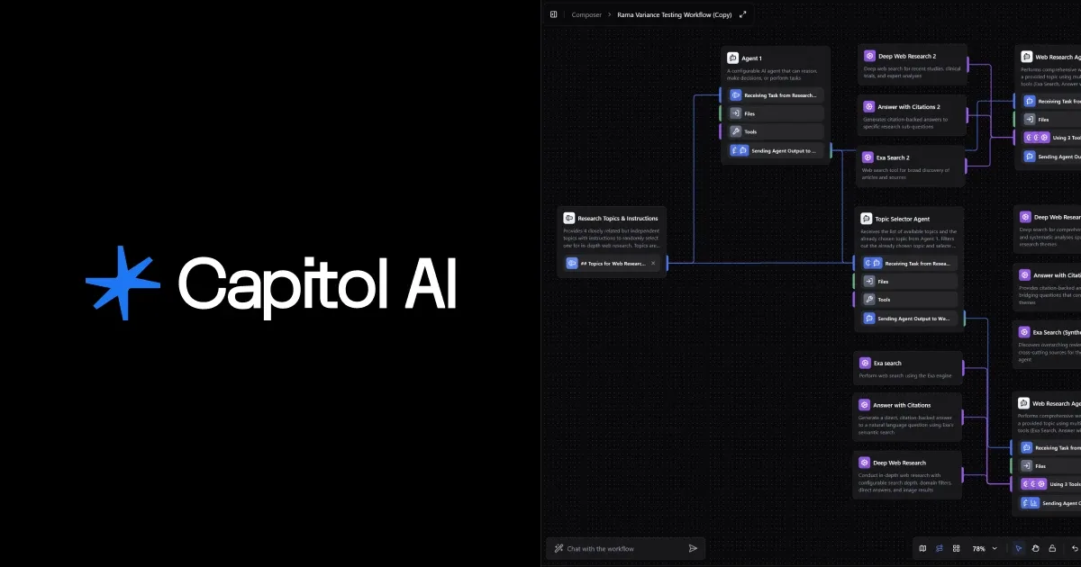 Preview of Capitol AI â Clarity on Command
