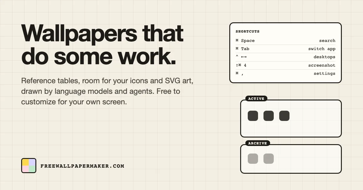 Preview of Wallpaper maker