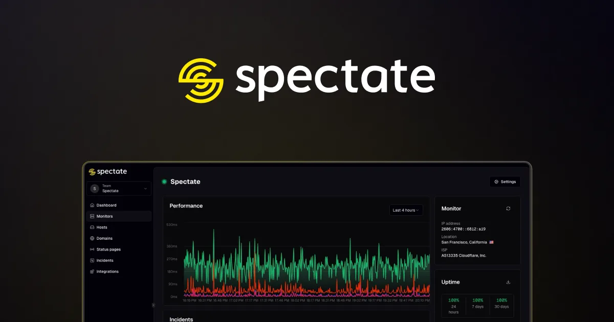 Preview of Spectate