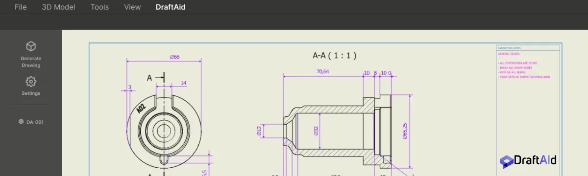 Preview of DraftAid