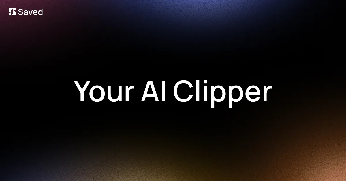 Preview of Saved