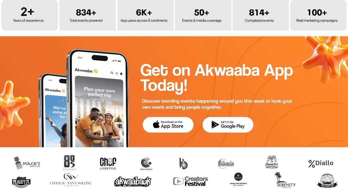 Preview of Ghana Travel App
