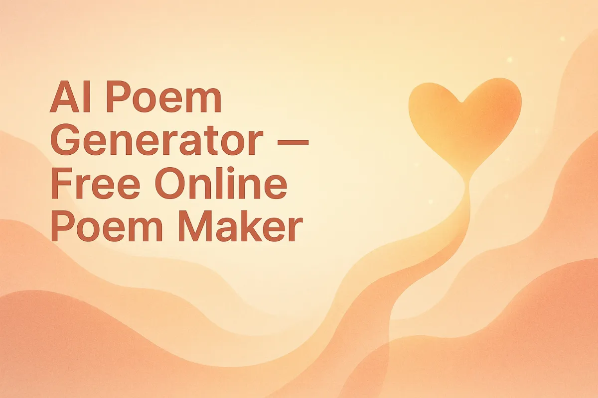 Preview of Ai-poem-generator