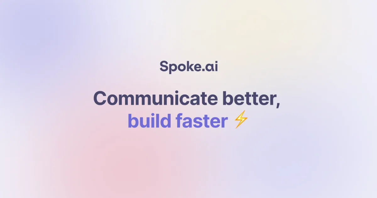 Preview of Spoke.ai