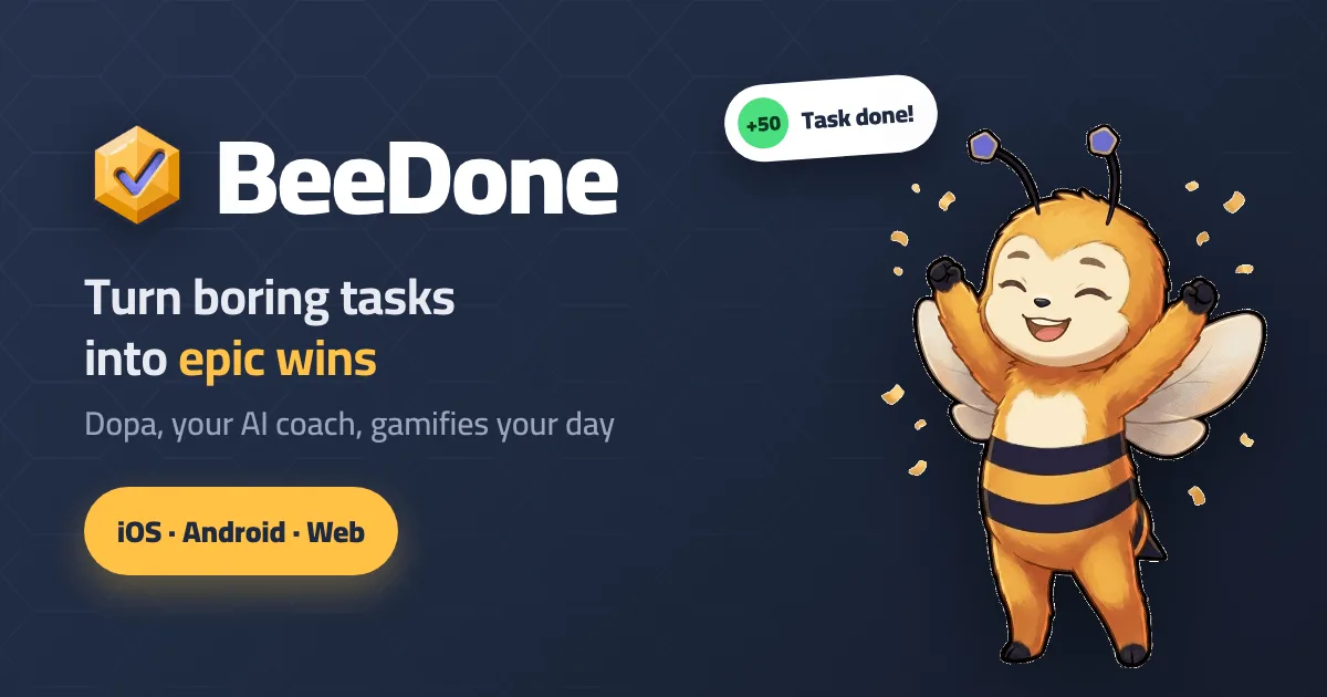 Preview of BeeDone