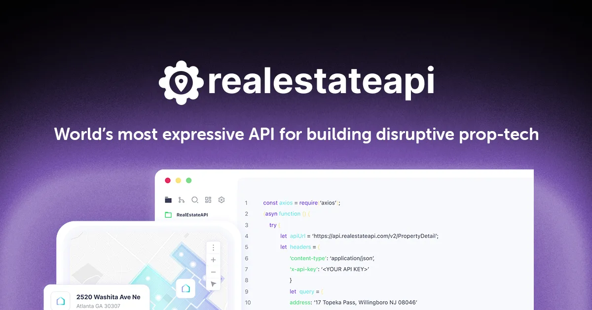 Preview of RealEstateAPI