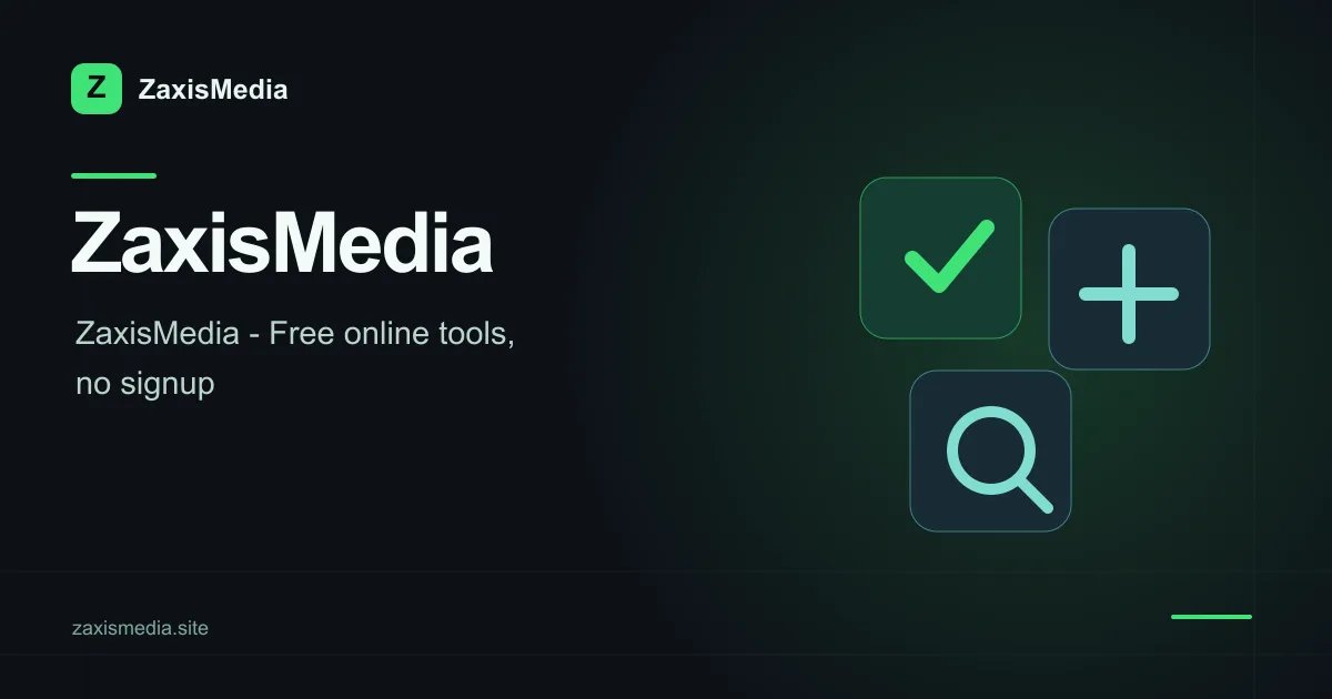 Preview of Zaxismedia