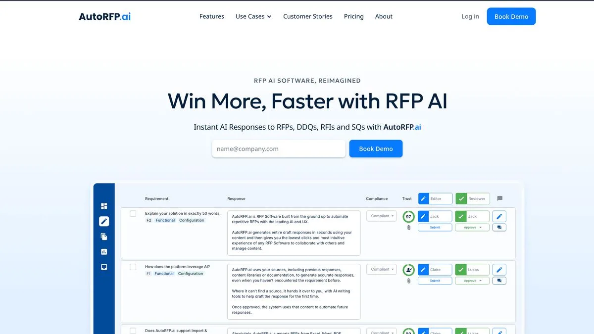 Preview of AutoRFP.ai