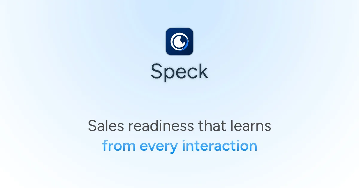 Preview of Speck