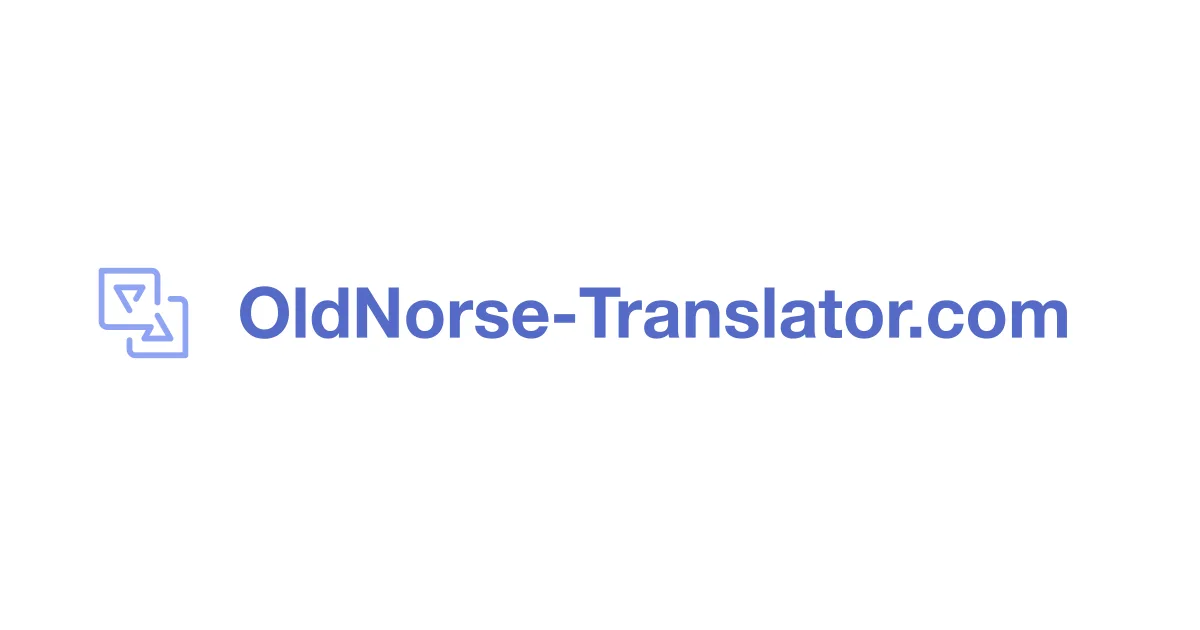 Preview of Old Norse Translator