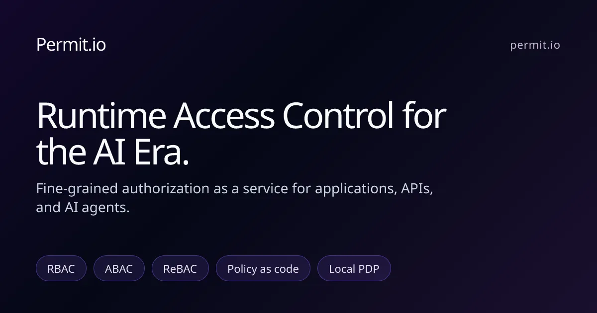 Preview of Permit.io