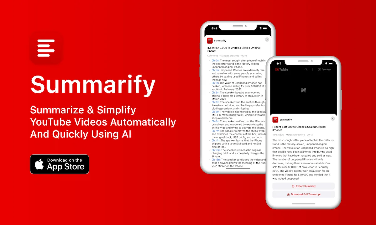Preview of Summarify