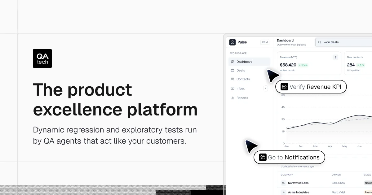 Preview of QA.tech