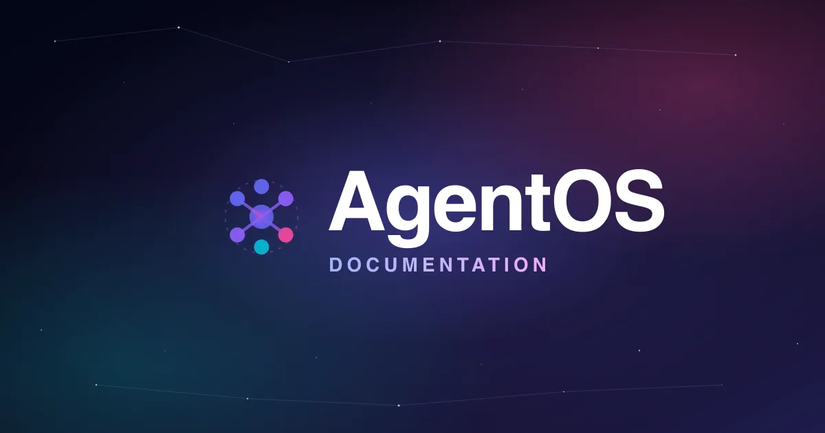 Preview of AgentOS Docs