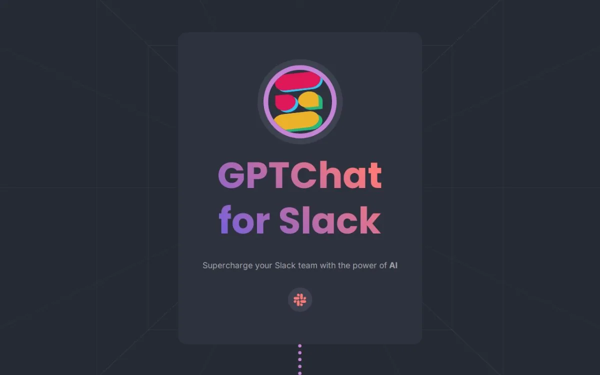 Preview of GPTChat for Slack