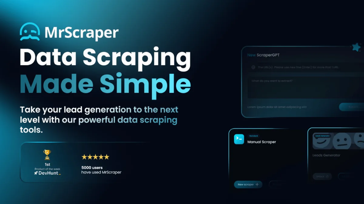 Preview of MrScraper