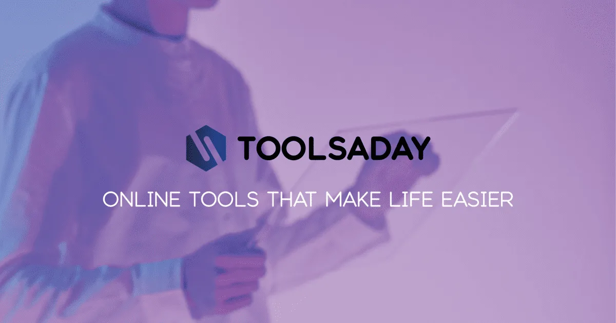 Preview of Toolsaday