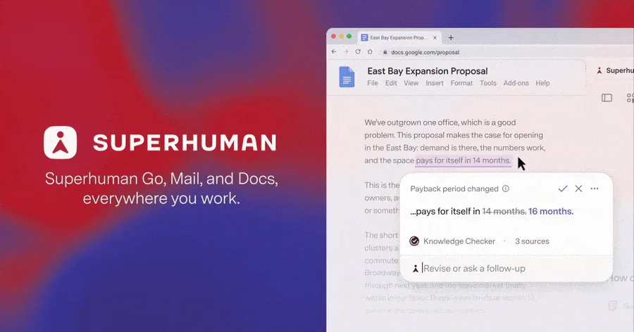 Preview of Superhuman