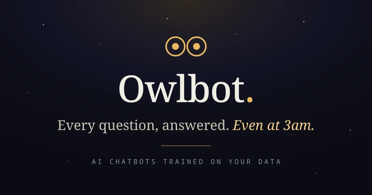 Preview of Owlbot.ai