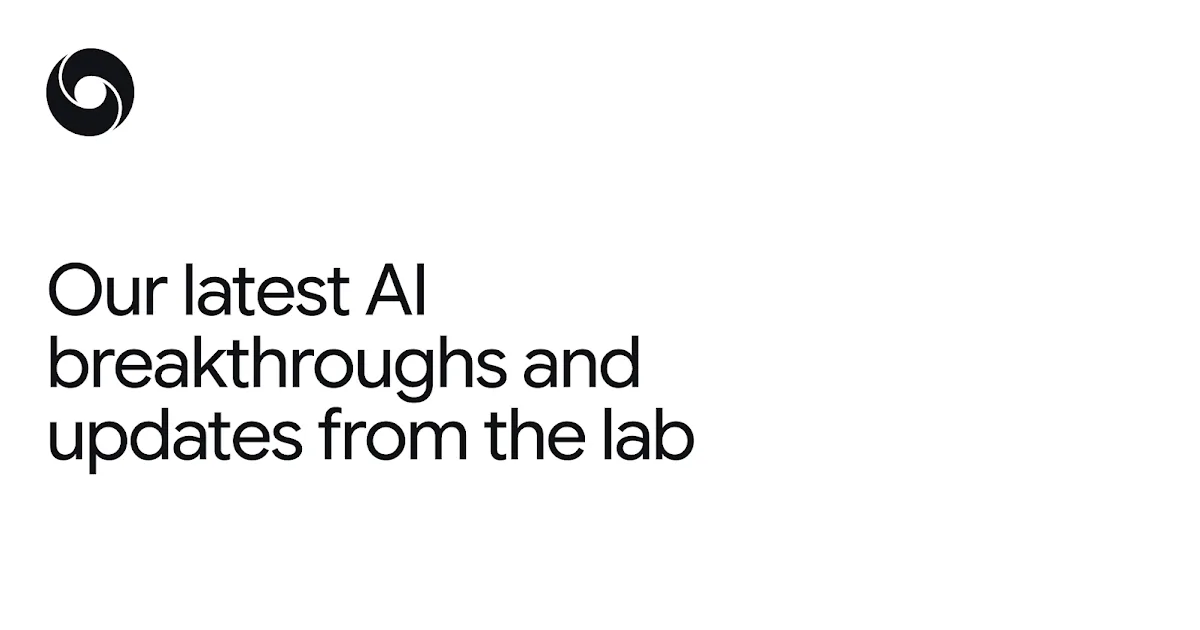 Preview of Google DeepMind