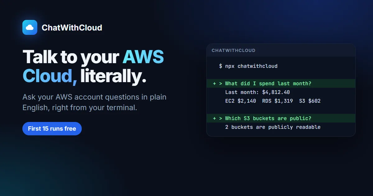 Preview of ChatWithCloud