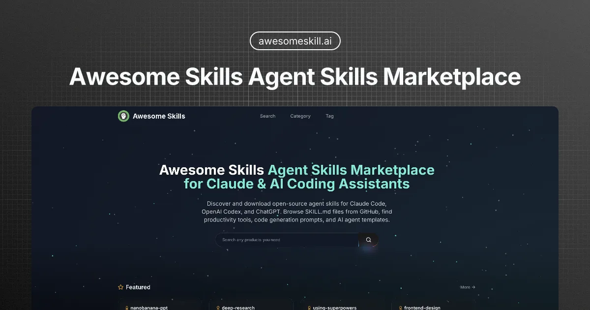 Preview of Awesome Skills